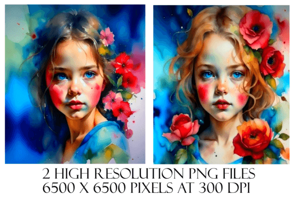 Children Portraits in Watercolor: Editorial Illustrations Review