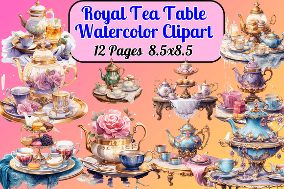 Royal Tea Table Illustrations: A Seller’s Review